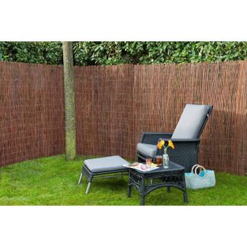 Nature Garden Screen Willow 1x3 m - Natural Privacy Solution