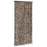 Insect Curtain Brown & White - 100x220 cm Chenille | HipoMarket