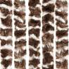 Insect Curtain Brown & White - 100x220 cm Chenille | HipoMarket