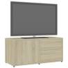 Stylish TV Cabinet Sonoma Oak 80x34x36 cm | Hipomarket