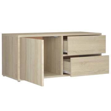 Stylish TV Cabinet Sonoma Oak 80x34x36 cm | Hipomarket