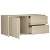 Stylish TV Cabinet Sonoma Oak 80x34x36 cm | Hipomarket