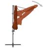 Cantilever Umbrella with Steel Pole - Terracotta 300 cm