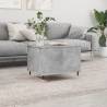 Coffee Table Concrete Grey 60x44.5x45 cm Engineered Wood Colour concrete grey Quantity in Package 1 