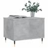 Elegant Concrete Grey Coffee Table - 60x44.5 cm | HipoMarket