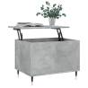 Elegant Concrete Grey Coffee Table - 60x44.5 cm | HipoMarket