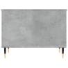 Elegant Concrete Grey Coffee Table - 60x44.5 cm | HipoMarket