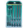 Brüder Mannesmann 10-Piece Engineer's & Needle File Set