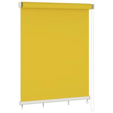 Outdoor Roller Blind 220x140 cm - Yellow | HipoMarket