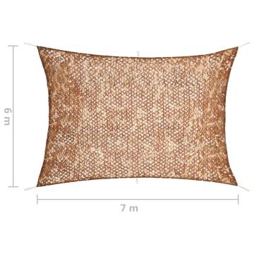 Camouflage Net with Storage Bag 6x7m Beige - HipoMarket