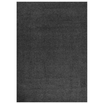 Shaggy Rug High Pile Anthracite 120x170 cm - Comfort & Style