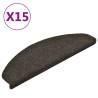 Self-Adhesive Stair Mats - 15pcs Anthracite | HipoMarket