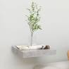 Floating Wall Shelf Concrete Grey 23x23.5x3.8 cm MDF Colour concrete grey Size 23 x 23.5 x 3.8 cm Quantity in Package 1 Number of Pieces 