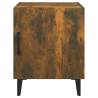 Elegant Smoked Oak Bedside Cabinet | Hipomarket UK