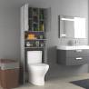 Washing Machine Cabinet Grey Sonoma - Space Saving Storage