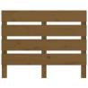 Honey Brown Solid Wood Headboard - 100x3x80 cm