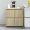 Sideboard Sonoma Oak 70x41x75 cm Engineered Wood Colour sonoma oak Quantity in Package 1 