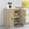 Sideboard Sonoma Oak - Stylish Storage Solution | HipoMarket