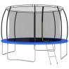 Trampoline Set Round 366x80 cm 150 kg Colour blue Size Ø 366 x 80 cm Quantity in Package 1 