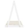 Kids Bed Frame White 80x160 cm Solid Wood Pine | Hipomarket