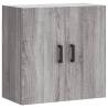 Wall Cabinet Grey Sonoma 60x31x60 cm - Durable Design