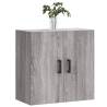 Wall Cabinet Grey Sonoma 60x31x60 cm - Durable Design