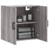 Wall Cabinet Grey Sonoma 60x31x60 cm - Durable Design