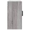 Wall Cabinet Grey Sonoma 60x31x60 cm - Durable Design