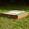 AXI Sandbox Ella with Bench - Perfect Outdoor Fun for Kids