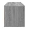 Stylish Grey Sonoma TV Cabinet - 80x34x36 cm Engineered Wood