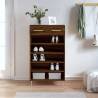 Shoe Cabinet Brown Oak 60x35x105 cm Engineered Wood Colour brown oak Quantity in Package 1 