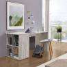 FMD Desk with Side Shelves 117x73x75 cm Sand Oak Colour sand oak 