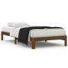 Honey Brown Pine Bed Frame 100x200 cm | Stylish & Sturdy