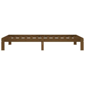 Honey Brown Pine Bed Frame 100x200 cm | Stylish & Sturdy