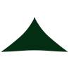 Triangular Sunshade Sail 3.5x3.5x4.9m Dark Green - HipoMarket