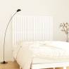 Wall Headboard White 140x3x110 cm Solid Wood Pine Colour white Size 140 x 110 cm Quantity in Package 1 