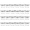 Glass Jam Jars with Silver Lids - 24 pcs - 110 ml