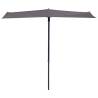 Madison Balcony Parasol Sun Wave 270x150 cm Taupe PAC3P015 Colour taupe Quantity in Package 1 