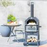 RedFire Outdoor Pizza Oven Lorenzo Black LOR17 | HipoMarket