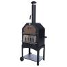 RedFire Outdoor Pizza Oven Lorenzo Black LOR17 | HipoMarket