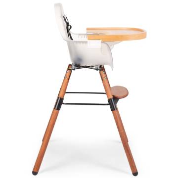 CHILDHOME Evolu 2 High Chair - 2-in-1 Adjustable Feeding Chair