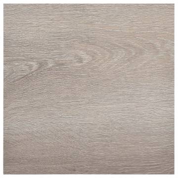 Self-Adhesive Flooring Planks - 20 pcs Taupe PVC - Easy Install