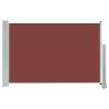 Patio Retractable Side Awning 60x300 cm - Brown | HipoMarket