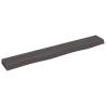 Wall Shelf Dark Brown 80x10x4 cm Treated Solid Wood Oak Colour dark brown Size 80 x 10 x 4 cm Quantity in Package 1 Number of Pieces 