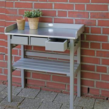 Esschert Design Garden Work Bench Grey CF29G - Practical & Stylish