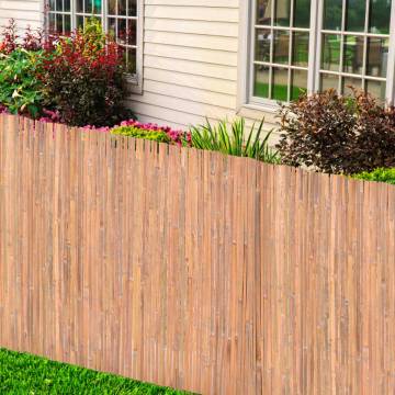 Bamboo Fence 100x600 cm | Perfect for Outdoor Decor