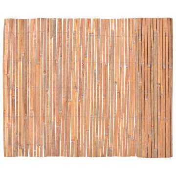 Bamboo Fence 100x600 cm | Perfect for Outdoor Decor