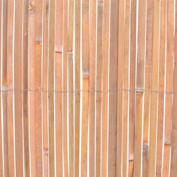 Bamboo Fence 100x600 cm | Perfect for Outdoor Decor