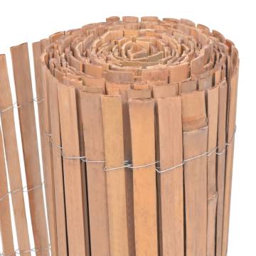 Bamboo Fence 100x600 cm | Perfect for Outdoor Decor