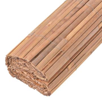 Bamboo Fence 100x600 cm | Perfect for Outdoor Decor